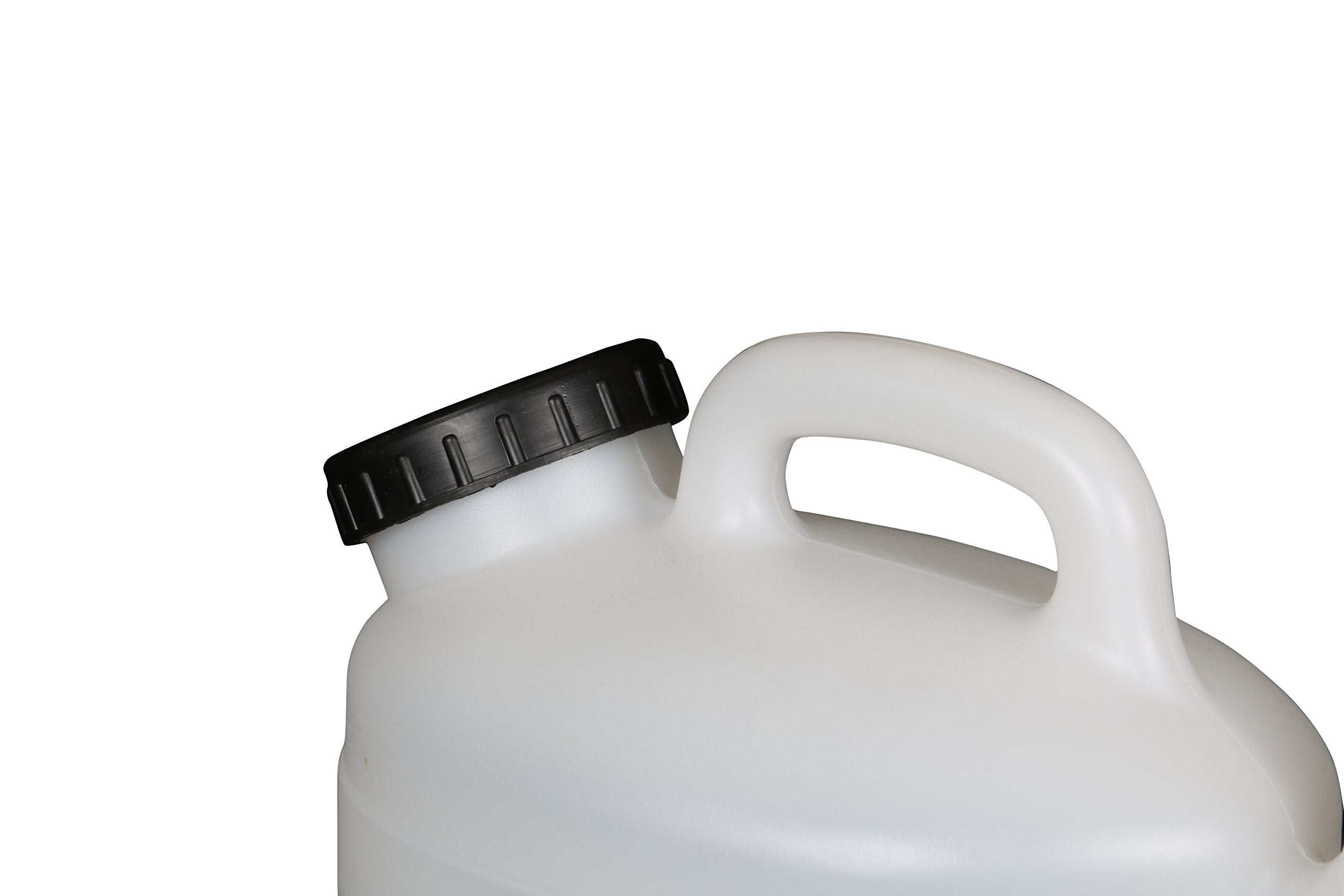 Funnel King dual handles angled for secure grip and better control when lifting full pitcher