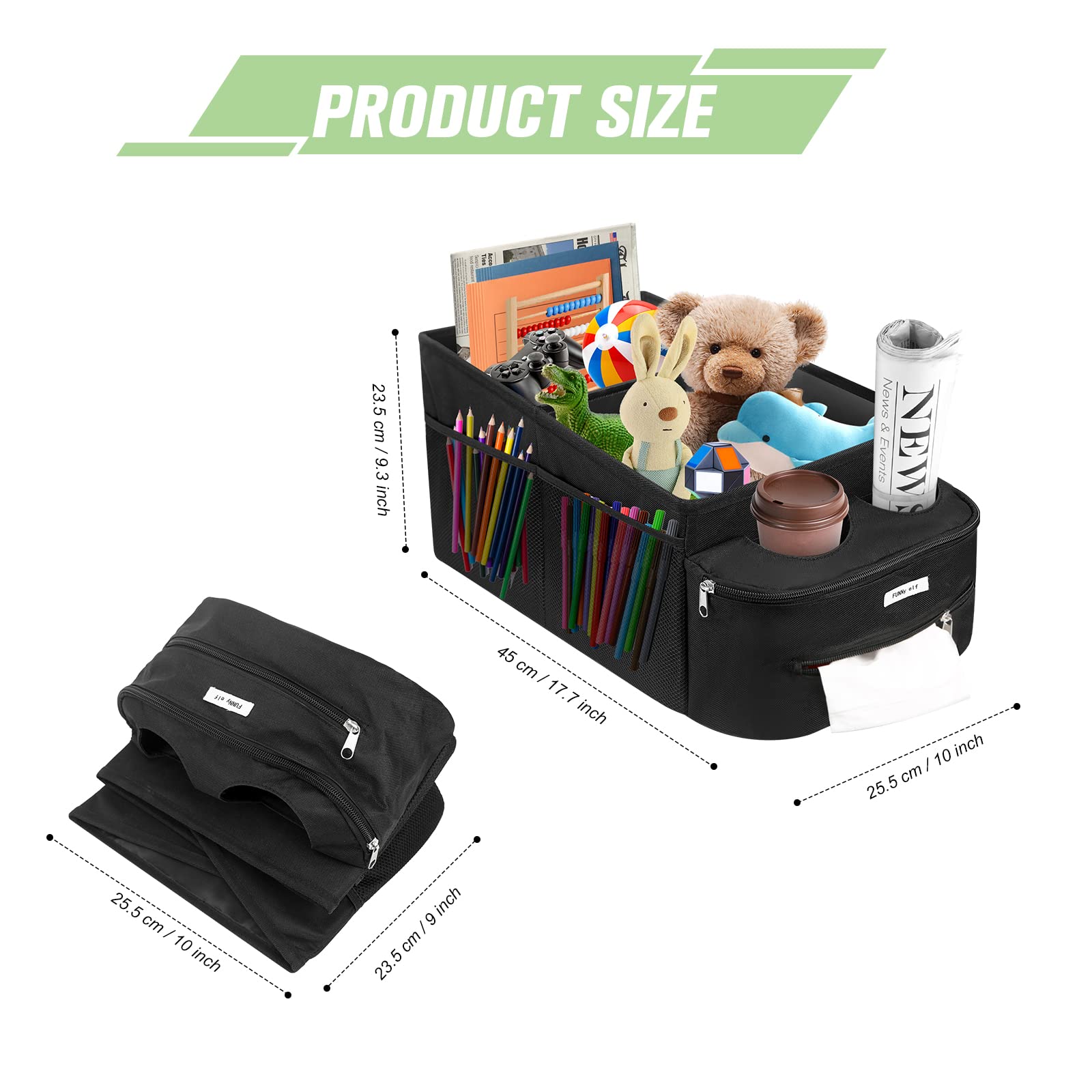 FUNNy elf close-up of Oxford cloth and PVC board for durable protection