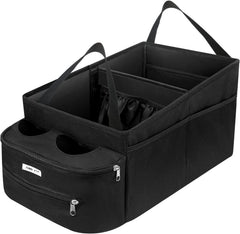 FUNNy elf front view showing full organizer and neat storage benefit