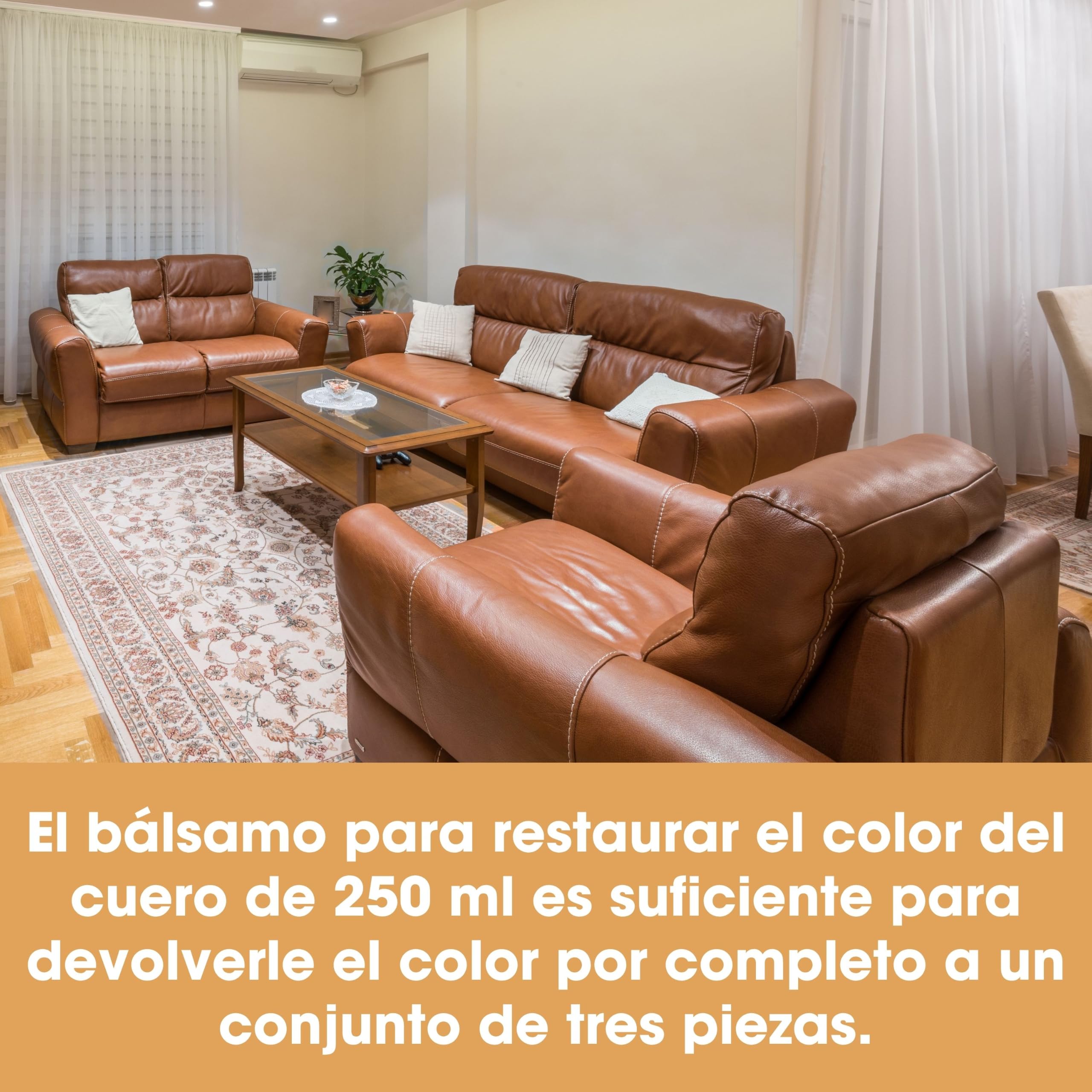 Furniture Clinic applying balm to a sofa to blend faded areas