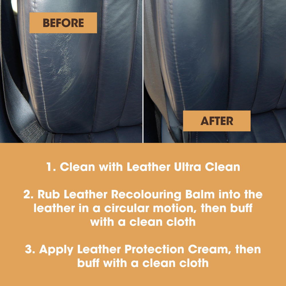 Furniture Clinic before and after sofa image illustrating visible restoration results