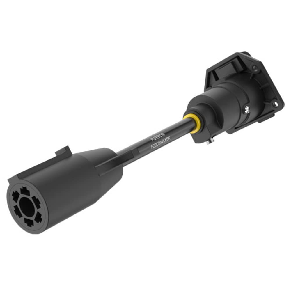 Furrion adapter front plug showing connector and reliable 12V power