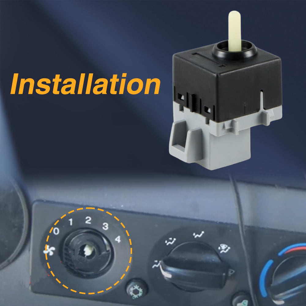 FUSCH installed in Peterbilt dashboard restoring HVAC fan control quickly