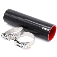 Fuzbaxy front view of straight silicone coupler showing fit and finish