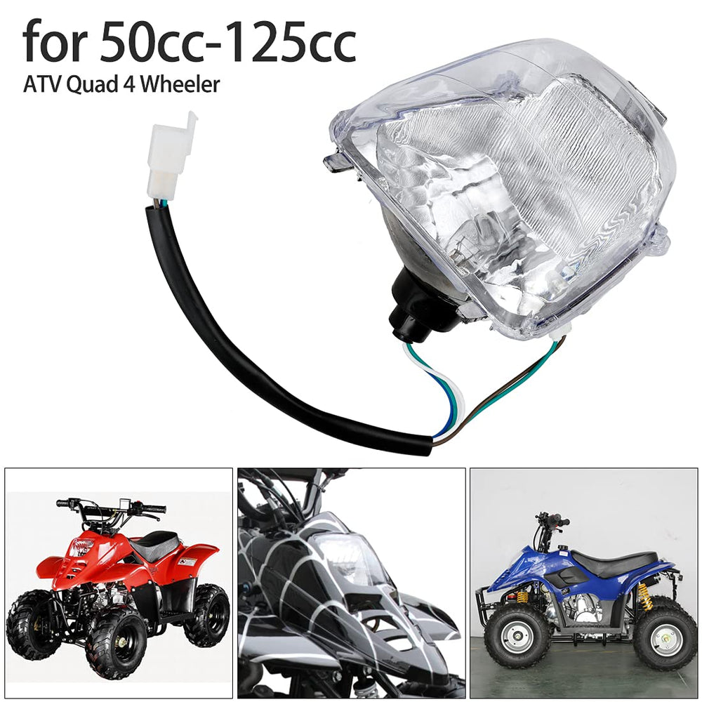 FVRITO headlight side profile displaying housing shape and durable ABS construction