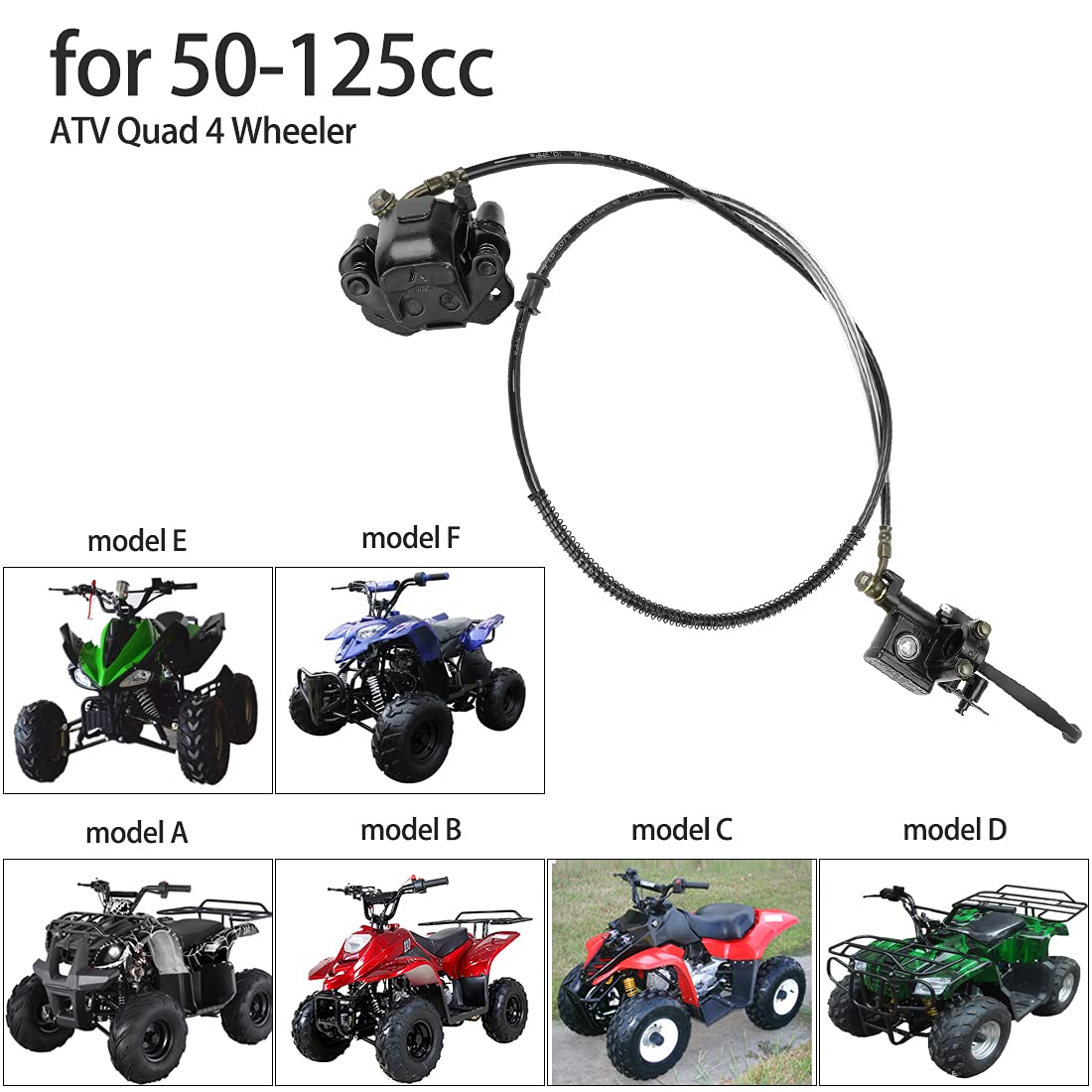 FVRITO brake installed on quad demonstrating restored braking function