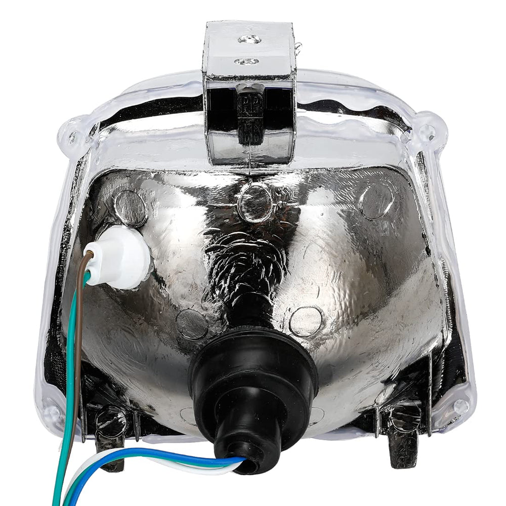 FVRITO packaged contents showing headlight and tail light ready for installation