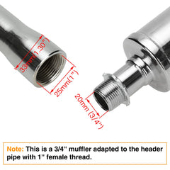 FVRITO mounted on a mini bike header illustrating direct-fit replacement convenience