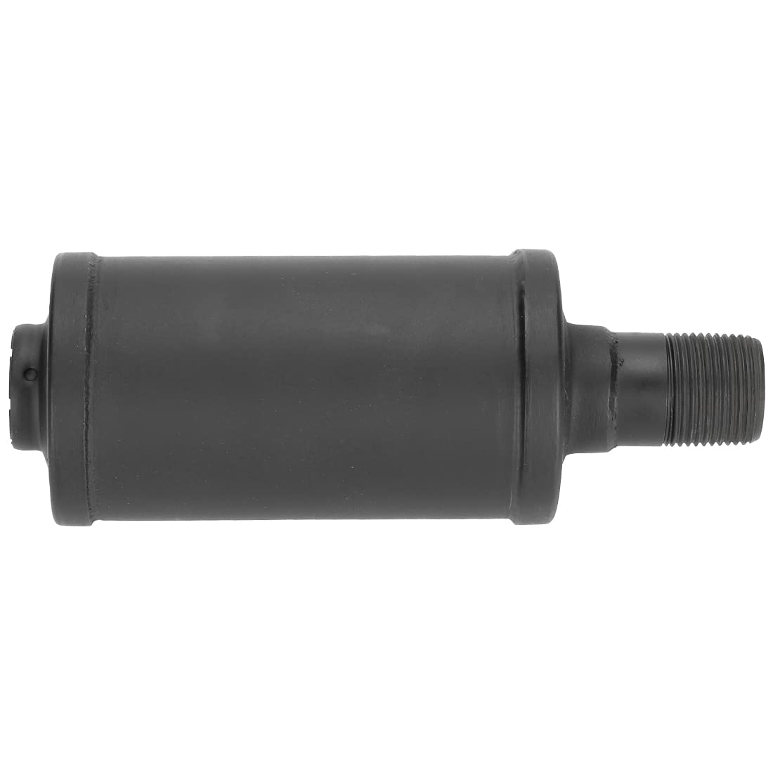 FVRITO muffler staged in workshop to show practical installation use