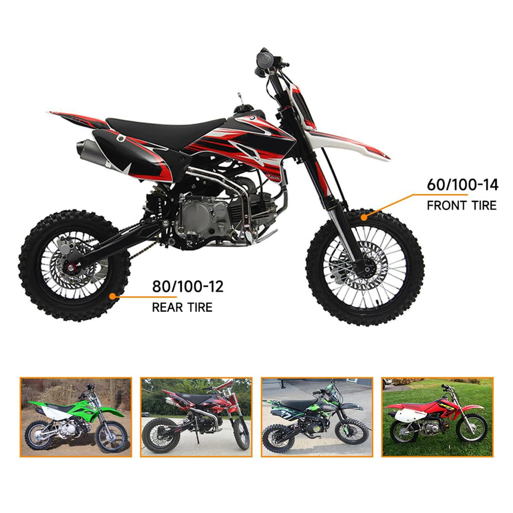 FVRITO rear tire full view highlighting durable rubber construction