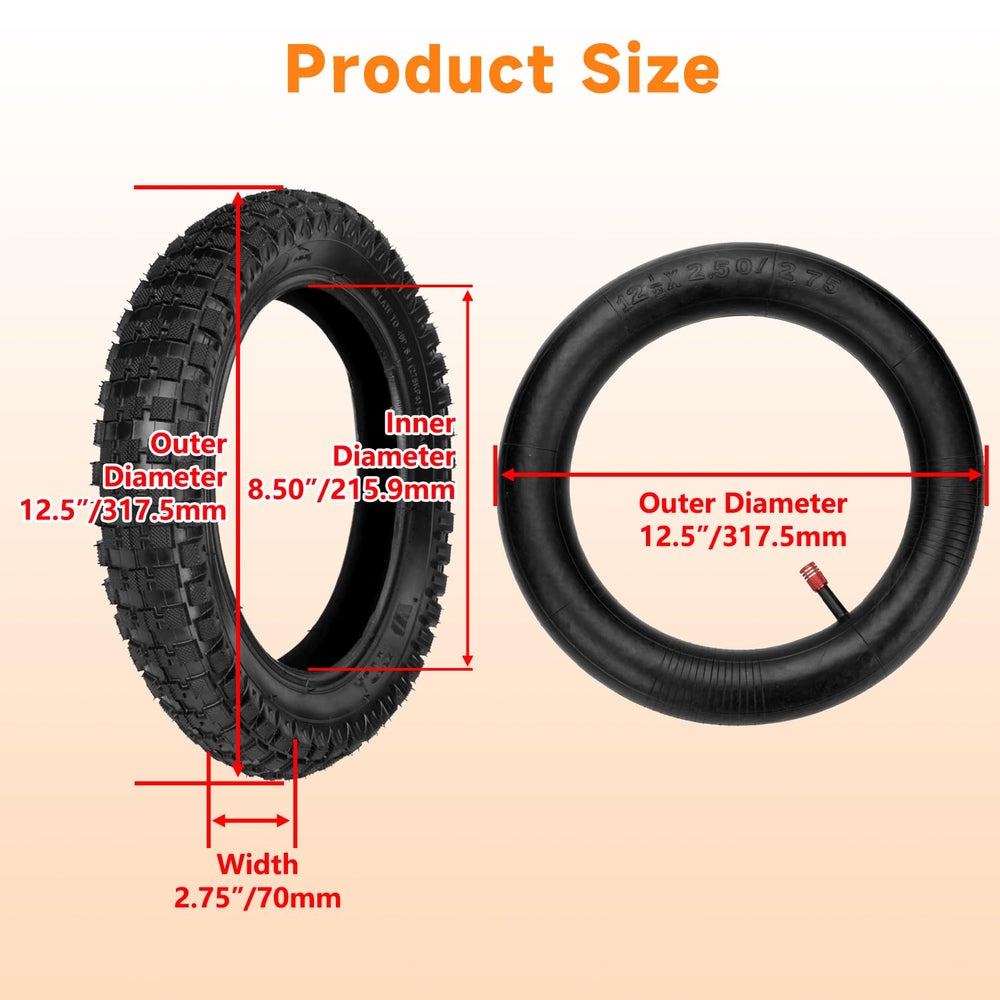 FVRITO sidewall stamp showing 12.5x2.75 size for verification