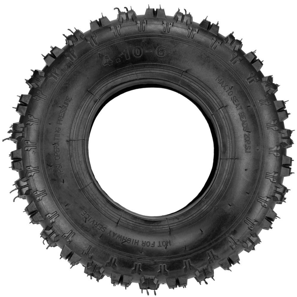 FVRITO tire next to ruler showing 6-inch rim scale for accuracy
