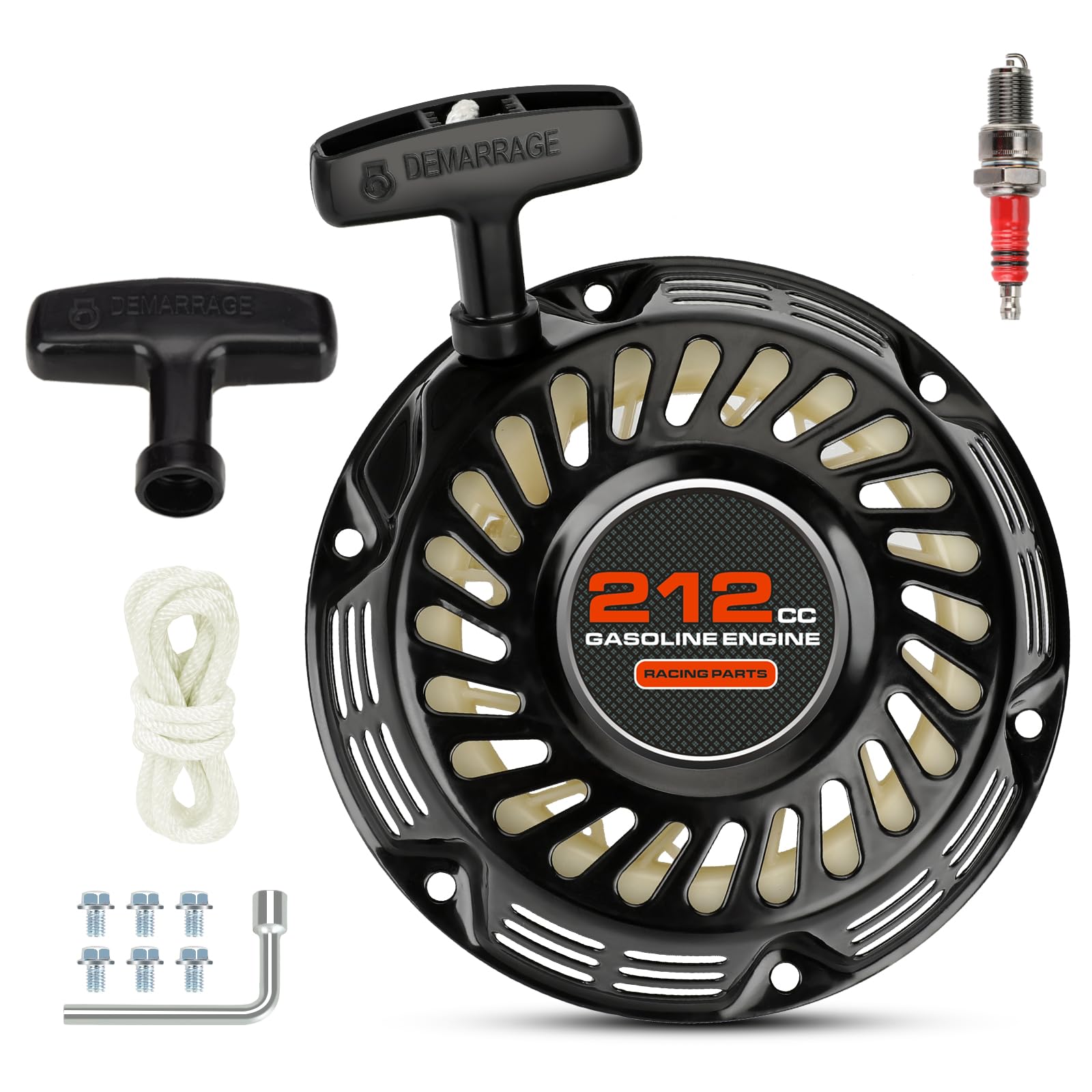 FVRITO starter front assembly showing fitment and robust cover for reliable starting