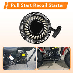 FVRITO starter side profile highlighting compact design and durable mounting flange