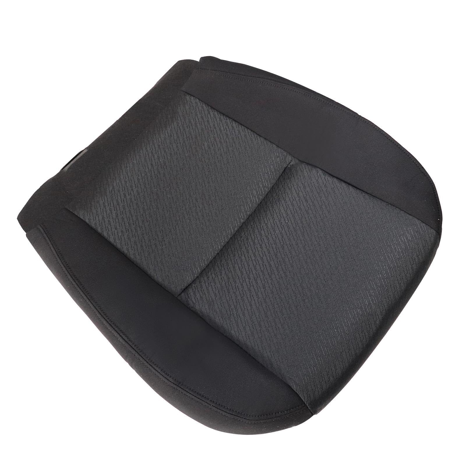 FZJDSD front driver bottom seat cover showing clean factory-fit benefit