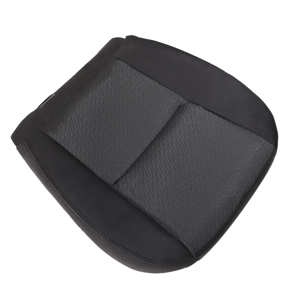 FZJDSD front driver bottom seat cover showing clean factory-fit benefit