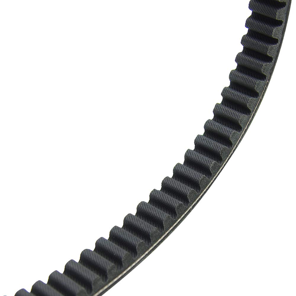 G-WINGS belts on a workbench with tools illustrating ready-to-install spare set for go-kart repairs