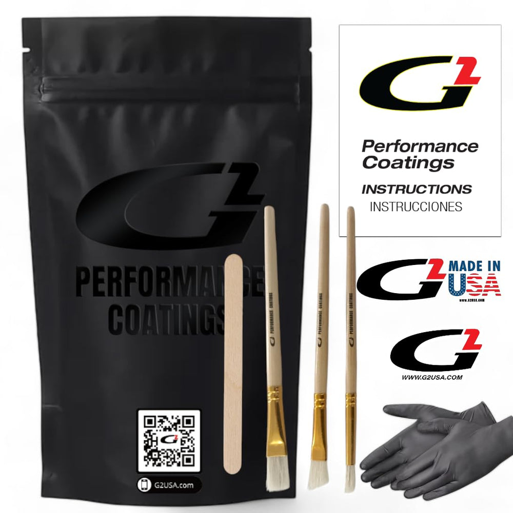 G2 application brush and stirrer, enables precise brush-on professional results