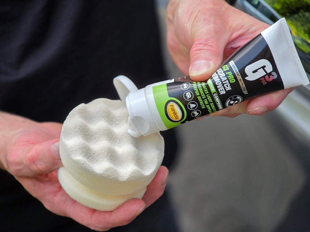 G3 Pro waffle applicator closeup for controlled, even product spread