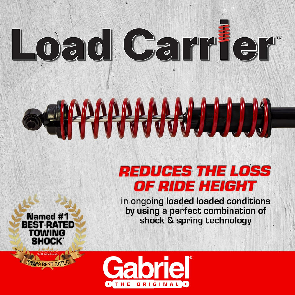 Gabriel Load Carrier upper and lower mount ends for simple installation