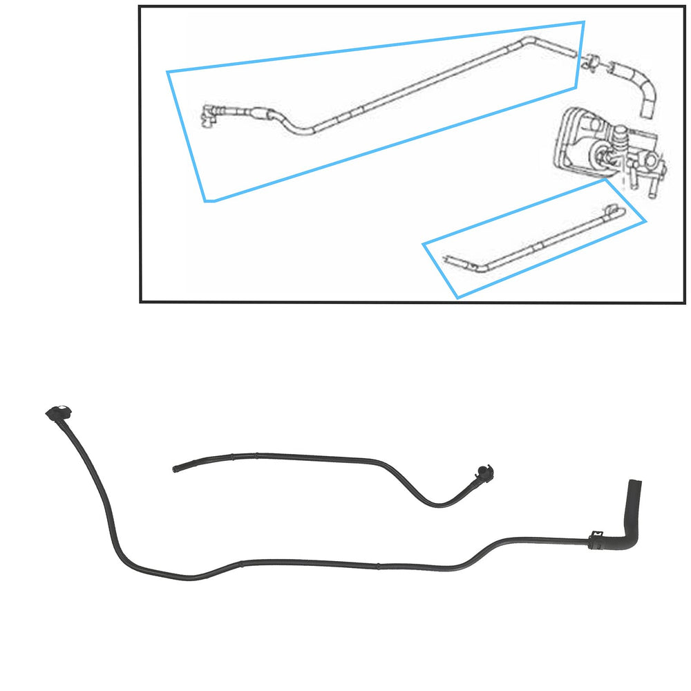 GaeaAuto close-up of rubber hose texture highlighting durable material and improved seal to prevent coolant leaks