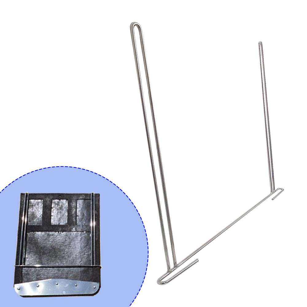 GaeaAuto aluminum reflector plate attached to bracket increases visibility at night