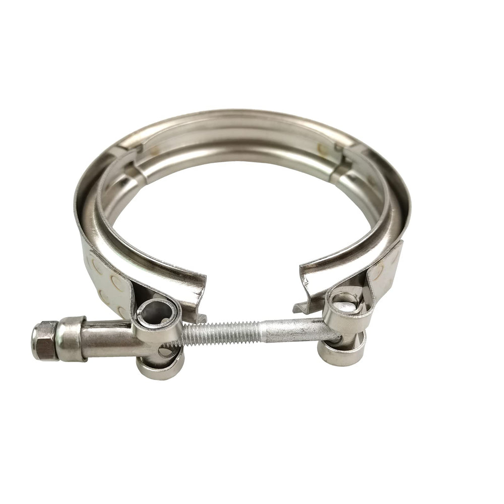 GaeaAuto side profile showing clamp engagement with flange for consistent sealing