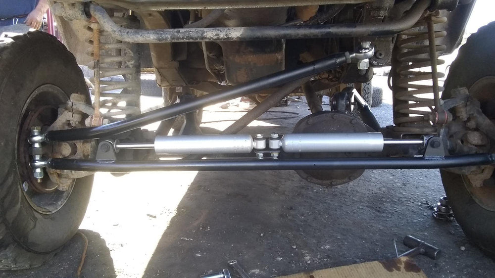 GaiRen kit laid out beside a ruler to show 3/4" shaft and tube compatibility