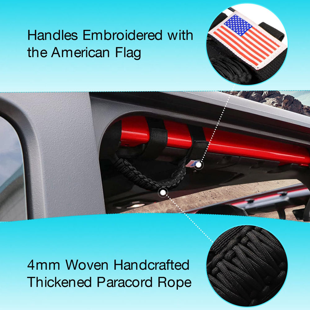 GAIZON close-up paracord weave highlighting durable textured grip