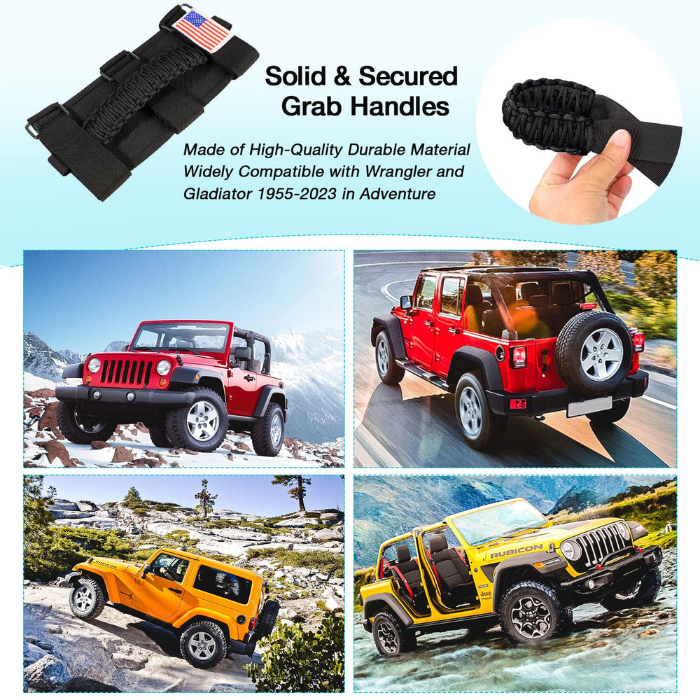 GAIZON handle in use with passenger gripping for added ride stability