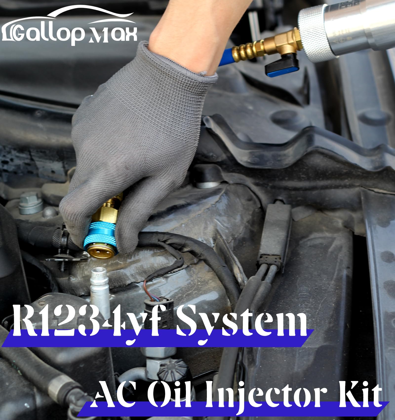 GallopMax aluminium injector close‑up highlighting durable construction and precision