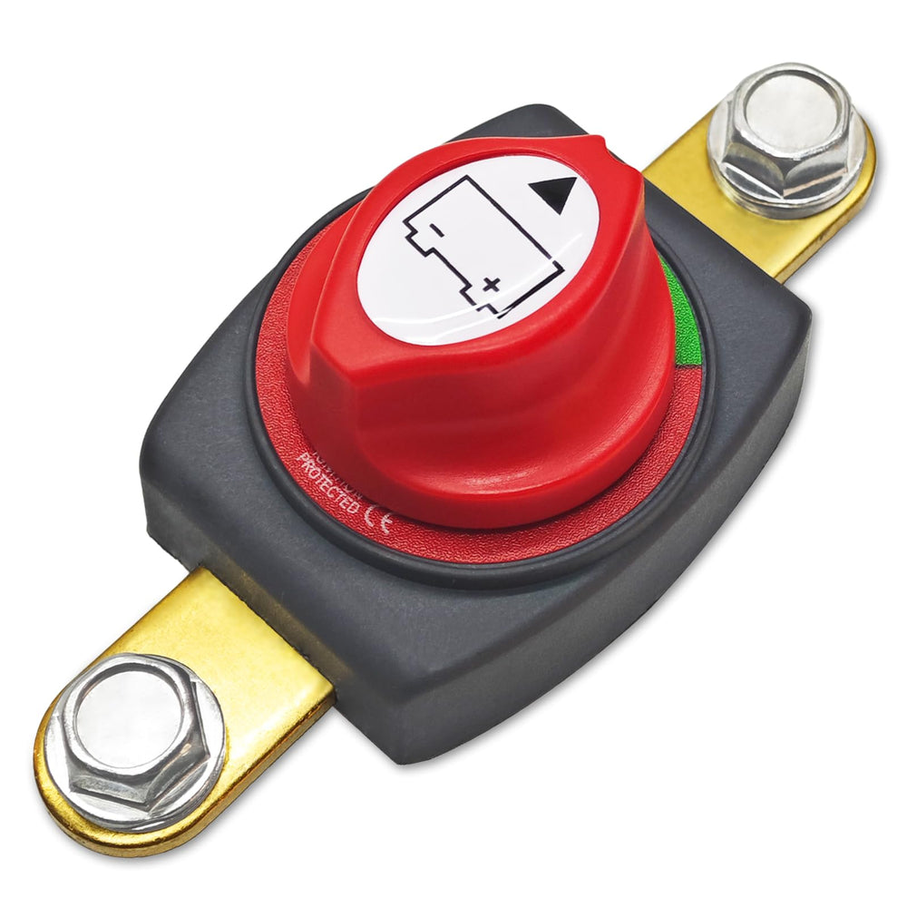 GANETZO front view showing compact disconnect switch and easy access benefit