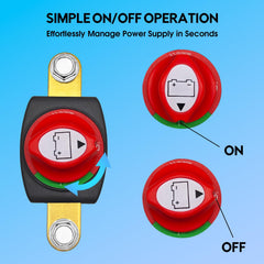 GANETZO connected to side-post negative terminal demonstrating fast install benefit