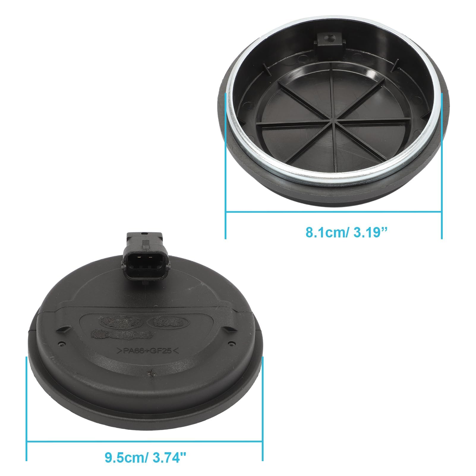 Gaogsiy close-up of sensor plug and plastic body detailing robust connectors for reliable signals