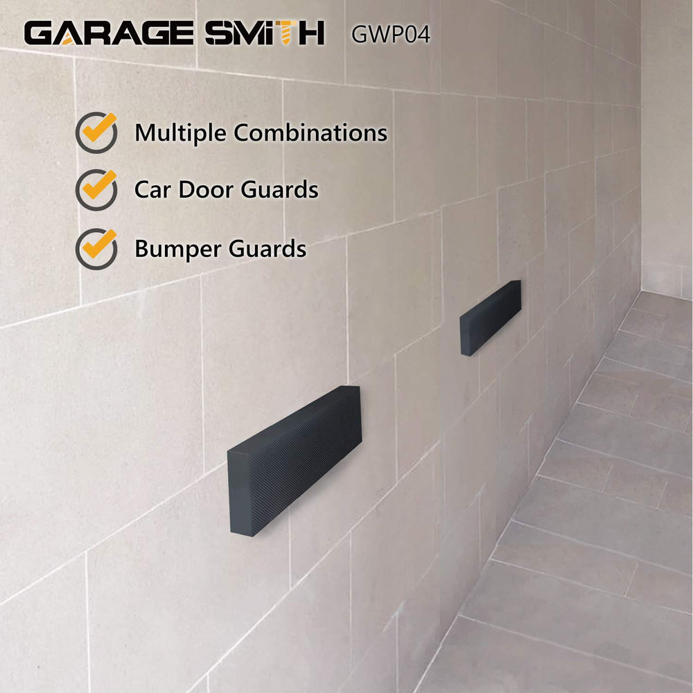 Garage Smith pad fitted to round column, shows flexible custom fit