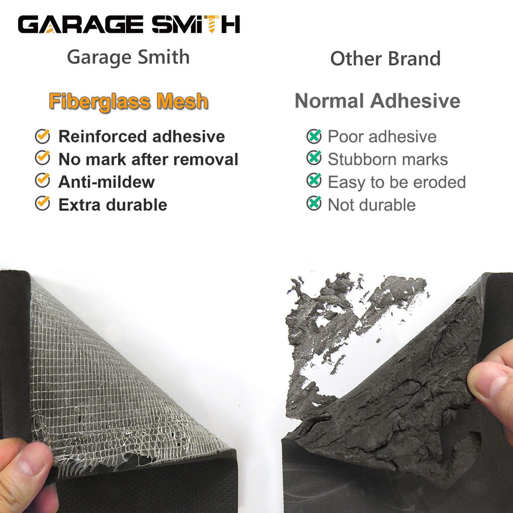 Garage Smith trimmed protector pieces, demonstrates easy customization