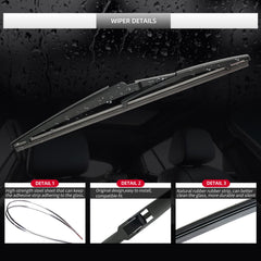 GARDIMU rear wiper installed on Tucson rear window for improved rear visibility