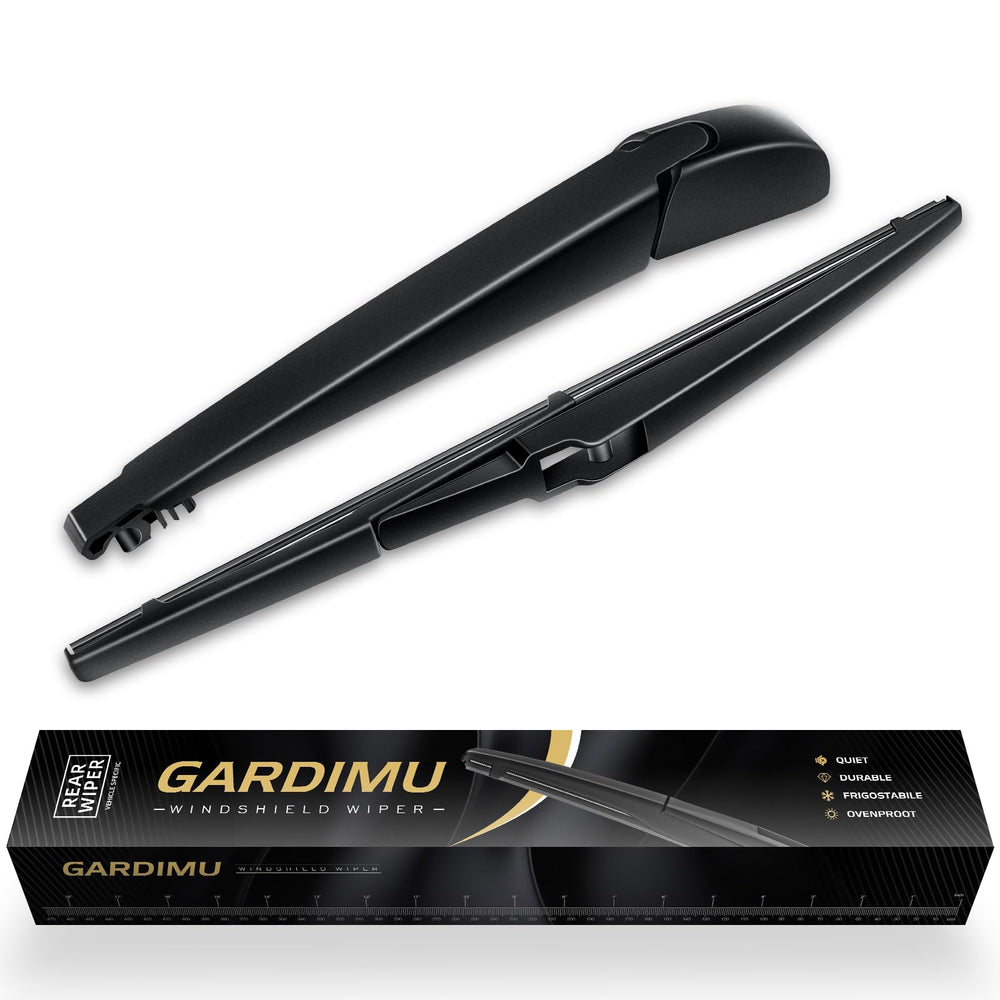 GARDIMU rear wiper front packaging showing kit and clear branding and easy fit