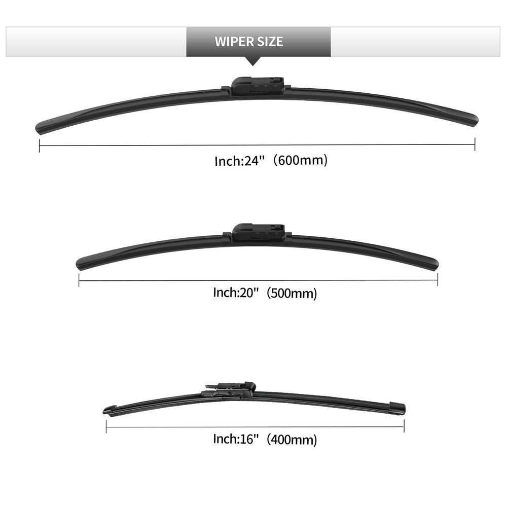 GARDIMU rear wiper mounted on Porsche Macan demonstrating exact fit