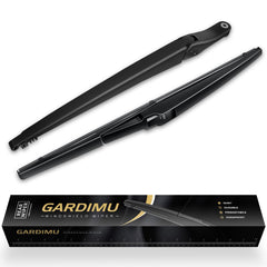 GARDIMU rear wiper front view shows exact OEM fit and easy replacement