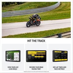 Garmin zūmo XT3 mounted on motorcycle handlebars for stable riding guidance