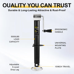 GARTOWEE black corrosion‑resistant coating finish protecting against rust