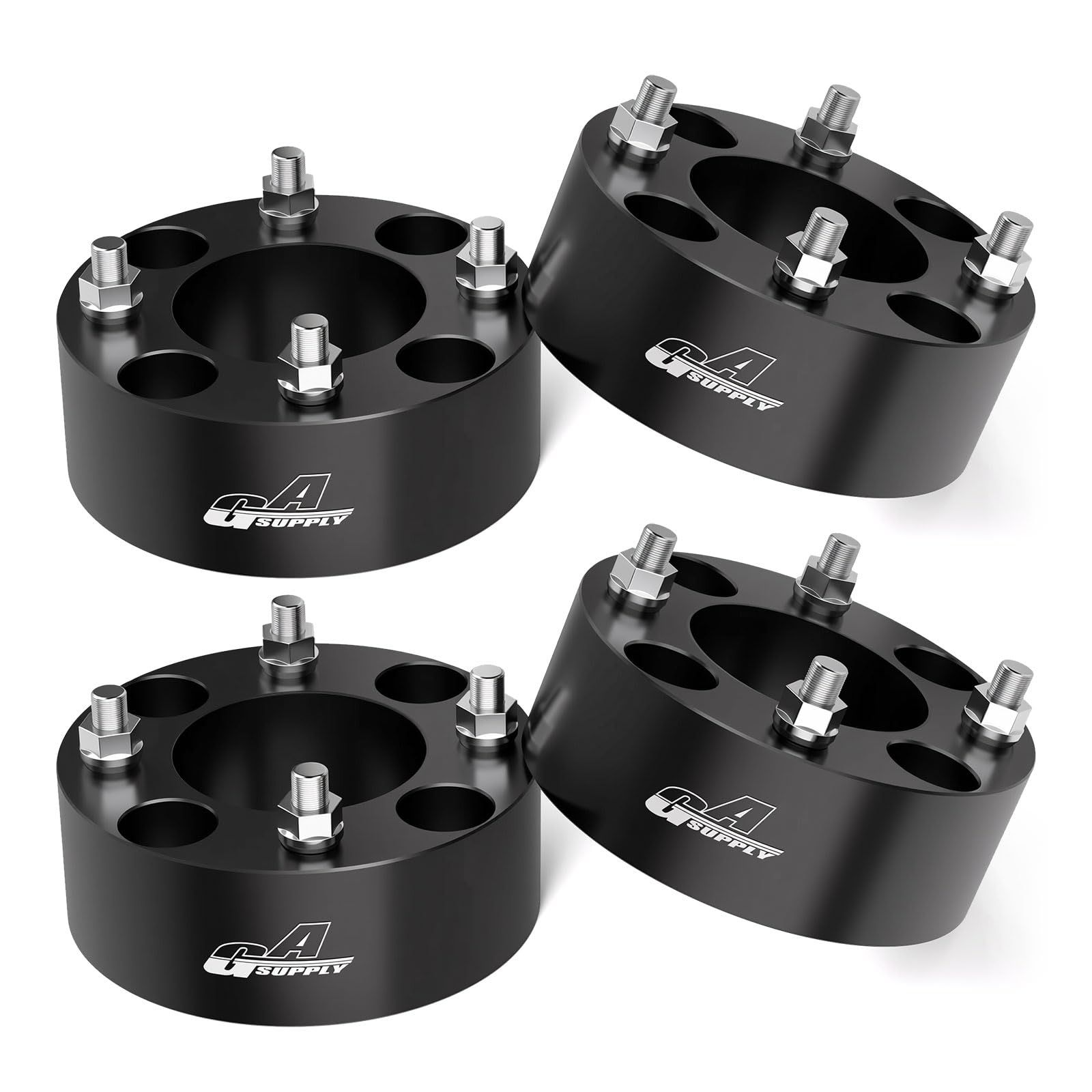 GAsupply front view of 4-pack spacers showing fitment and packaging benefit