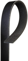 Gates belt next to measuring tape illustrating 7PK2217 length for accurate selection benefit