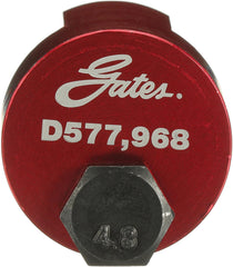 Gates 91030 installed on engine demonstrating safe belt seating benefit