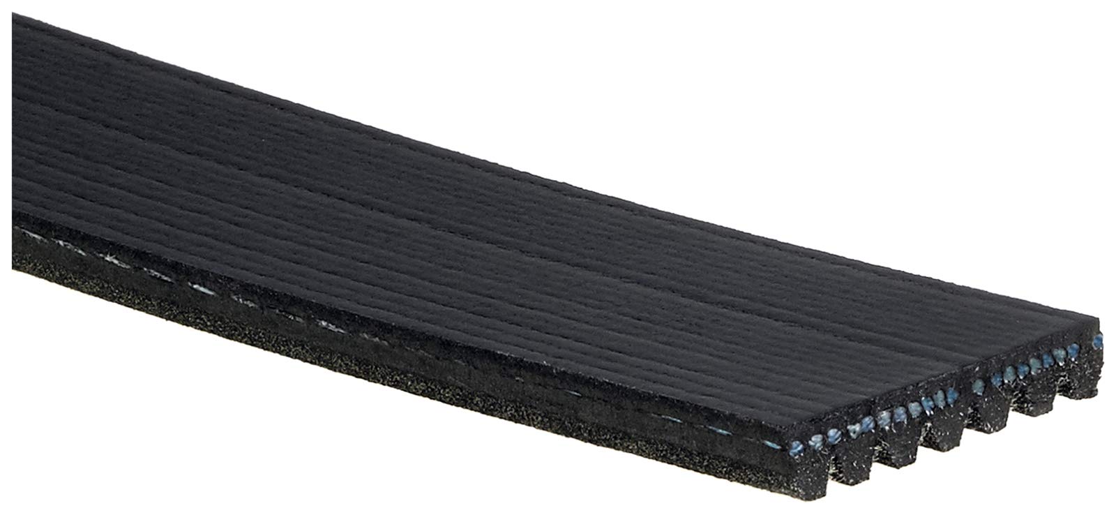 Gates K070795 rib close-up revealing EPDM texture and durability for quieter operation