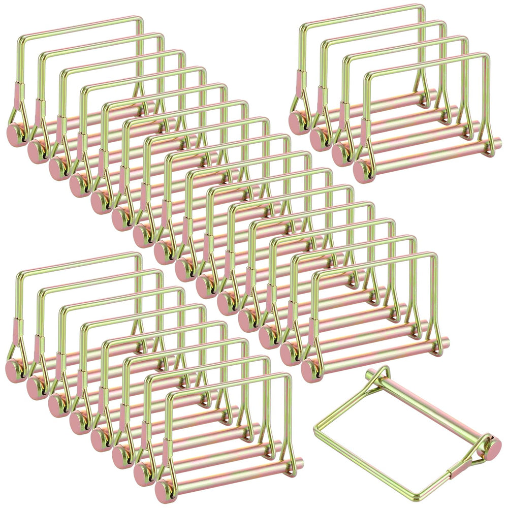 GBACHOOSE front pack showing 30 gold hitch pins, easy spare supply