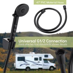 gcbcrit mounting bracket with included screws displayed for quick RV installation