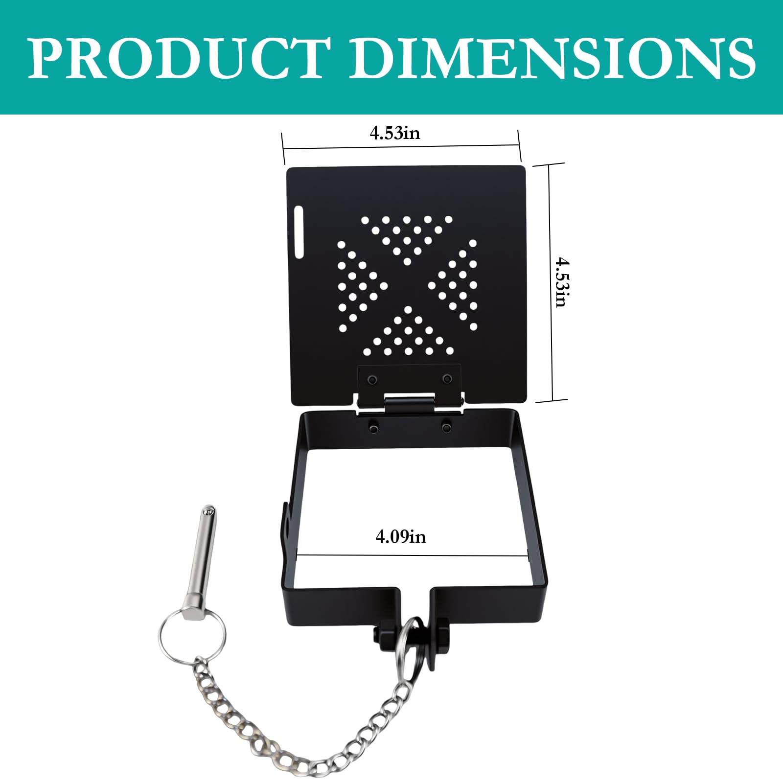 GDMQWSP size scale with tape measure confirming fit for 4-inch bumpers