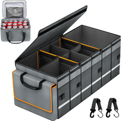 GDNasist front view showing organized compartments and durable exterior benefit of orderly storage